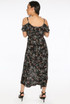 Floral Frill Wrap Dress - 4 Colours