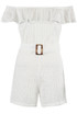 Broderie Anglaise Bardot Playsuit