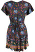 Floral Wrap Shift Dress - 3 Colours