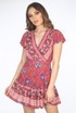 Floral Wrap Shift Dress - 3 Colours