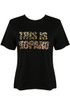 THIS IS LEOPARD Slogan Tee