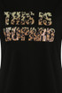 THIS IS LEOPARD Slogan Tee