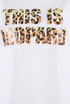 THIS IS LEOPARD Slogan Tee