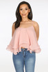 Chiffon Tier Cami Top  -  8 Colours