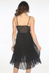 Polka Dot Wrap Cami Dress