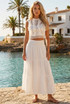 Crochet Frill Crop Tops