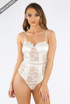 Padded Lace Mesh Bodice