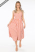 Stripes Button Down Day Dress