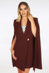Tailored Long-line Cape Blazer - 6 colours