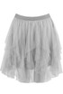 Wavy Tulle Mini Skirt