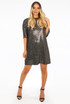 Sequin Oversize Tee Dress