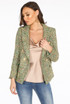 Boucle Tweed Double Breasted Blazer