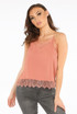 Net Scallop Trim Cami