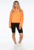 Neon Hooded Rain Jacket
