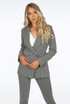 Stripes Double Breast Blazer & Trousers Suit