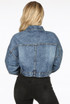 Blue Denim Side Pocketed Coat