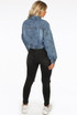 Blue Denim Side Pocketed Coat