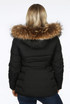 Fur Hood Puffer Jackets with Zipped Pockets