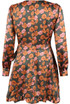 Floral Print Wrap Dress