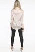 Satin Tie Up Cami Overlay Shirt