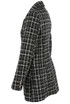 Glen Plaid Check Longline Coats