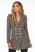 Glen Plaid Check Longline Coats
