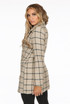 Glen Plaid Check Longline Coats