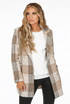 Glen Plaid Check Longline Coats