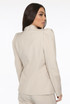 Puff Shoulders Double Breast Blazer