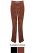 Corduroy Wide Leg Trousers