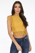 Crochet Lace Crop Tops