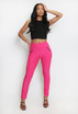 High Waist Visible Seam Jeggings