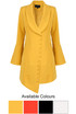Asymmetric Blazer Dress