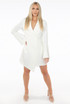 Asymmetric Blazer Dress