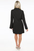 Asymmetric Blazer Dress