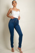 High Waist Button Up Denim Jeans