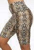 Reptile Print Knee Length Trouser