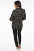 Golden Trim Double Breast Blazer