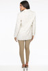Golden Trim Double Breast Blazer