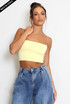 Block Cropped Cami Top