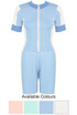 Knitted Zipper Top & Shorts Co-Ord