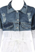 Front Pocketed Denim Jacket