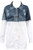 Front Pocketed Denim Jacket