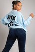 'ROCK & ROLL' Slogan Round Neck Jumper - 5 Colours
