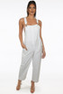 Front Metal Button Closure Jumpsuit