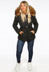 Fur Hooded Puffer Jacket 