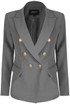 Golden Button Double Breast Winter Blazer - 8 Colours