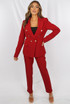 Golden Button Double Breast Winter Blazer - 8 Colours