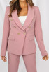 Golden Button Double Breast Winter Blazer - 8 Colours