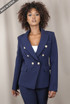 Golden Button Double Breast Winter Blazer - 8 Colours